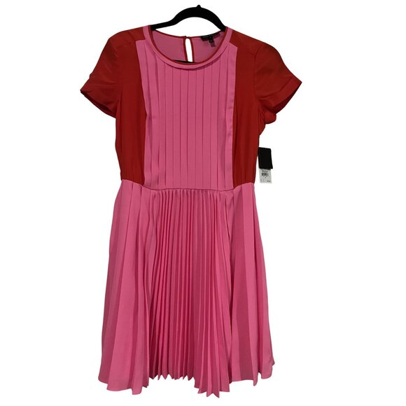 Juicy Couture Dresses & Skirts - NWT Juicy Couture Pleated Pink Red Dress 4